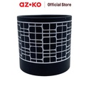 AZKO Arthome 13.5 cm Pot Tanaman Keramik A Wadah Bunga Tempat Tumbuhan Perlengkapan Berkebun Aksesoris Taman - Biru, Grower