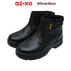 AZKO Krisbow Ukuran 45 Gladiator Sepatu Pengaman - Hitam - 43