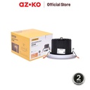 AZKO Krisbow Lampu Downlight Led Adjustable Lampu Sorot Ceiling Light Peralatan Elektronik Lampu Plafon - 15 Watt