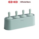 AZKO Kris Cetakan Es Lilin Pencetak Es Krim Food Grade Ice Mould Perlengkapan Masak - Hijau
