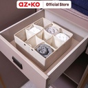 AZKO Stora Organizer Laci Kompartemen Divider Laci Pakaian Storage Kotak Kompartemen Serbaguna Organizer Drawer - 9 Compartment
