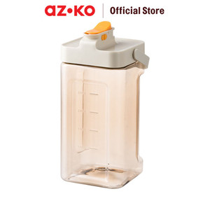 AZKO Kris Teko Minum Tap Water Jug Dengan Tutup Dan Handle Wadah Penyimpanan Air Peralatan Minum - Hijau