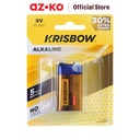 AZKO Krisbow Baterai Alkaline 9V 6Lr61