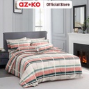 AZKO Sleeplite 180X200 cm Set 5 Pcs Seprai King Polyester Stripe Caspia