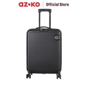 AZKO Luggo Ultra Slim Koper Abs Tsa Lock Expandable Hardcase Luggage Koper Kabin Dengan Tsa Tas Jalan-Jalan Travel Bag Tas Roda - Biru