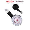 AZKO Maxbuilt Alat Ukur Manual Tekanan Ban - Hitam
