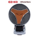 AZKO Carex Noblesse Power Handle Setir Mobil Carbon - Cokelat/Silver