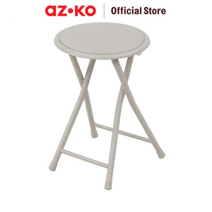 AZKO Soleil Thea Bangku Lipat - Abu-Abu Muda