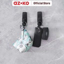 AZKO Stora Set 2 Pcs Ukuran M Gantungan Dinding Permanen Serbaguna