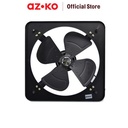 AZKO Krisbow 16 Inci Exhaust Fan Dinding Metal - Hitam