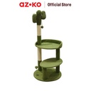 AZKO Paws N Tail 49x49x111 Cm Pohon Bermain Kucing Cactus - Hijau
