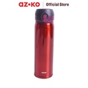 AZKO Kris 500 Ml Botol Vacuum Flask Shiny - Merah