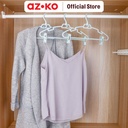 AZKO Stora 42x23 Cm Set 3 Pcs Hanger Plastik - Biru