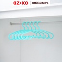 AZKO Stora 42x20.5 Cm Set 5 Pcs Hanger Plastik Pp - Biru