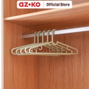 AZKO Stora Set 5 Pcs Hanger Plastik Pp - Hijau