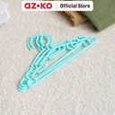 AZKO Stora Set 4 Pcs Hanger Plastik Pp - Biru