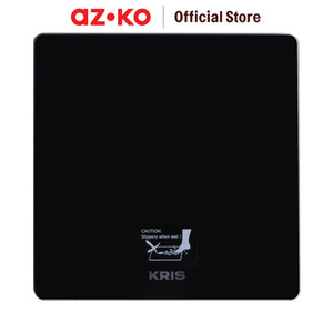 AZKO Kris Timbangan Badan Digital Body Compact - Hitam
