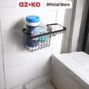 AZKO Stora 30x12x11.6 Cm Rak Dinding Kamar Mandi