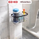 AZKO Stora 23x12x11.6 Cm Rak Dinding Kamar Mandi