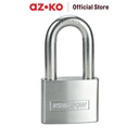 AZKO Krisbow 6 Cm Gembok Stainless Steel Long Shackle - Silver