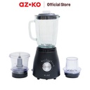 AZKO Klaz 1.5 Ltr Blender Dengan Grinder & Chopper 500 Watt - Hitam
