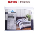 AZKO Sleeplite 180X200 cm Set 5 Pcs Seprai King Polyester Stripe Skye