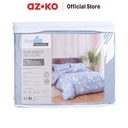 AZKO Sleeplite 180X200 cm Set 5 Pcs Seprai King Poly Buttercup - Biru