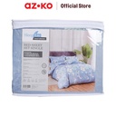 AZKO Sleeplite 120X200 cm Set 3 Pcs Seprai Single Poly Buttercup - Biru