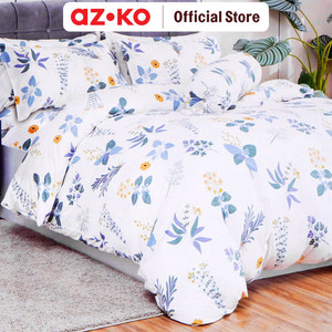 AZKO Sleeplite 160X200 cm Set 5 Pcs Seprai Queen Polyester Flower
