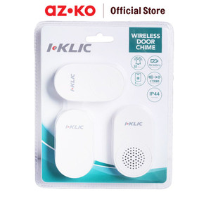 AZKO I-Klic Bel Pintu Nirkabel Plug 2-311 - Putih