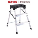 AZKO Fixsteps 65.4 Cm Tangga Lipat Aluminium 3 Steps