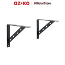 AZKO Masterspace Siku Rak Heavy Duty - Hitam