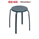 AZKO Soleil Bangku Metal - Biru Tua