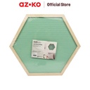 AZKO Odi Papan Buletin Hexagon - Hijau