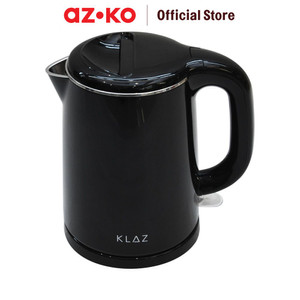 AZKO Klaz 1 Ltr Teko Listrik Double Wall - Hitam
