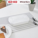 AZKO Ataru 1 Ltr Crisper Wadah Makanan - Putih
