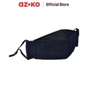 AZKO Ataru Masker 3d 2 Lapis - Biru Navy