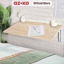 AZKO Masterspace Meja Dinding Lipat - Cokelat Oak