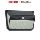 AZKO Krisbow Zura Lampu Dinding Outdoor Solar 2.5 Watt 6500k