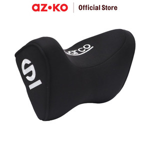 AZKO Sparco Bantal Leher Mobil Memory Foam - Hitam