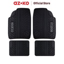 AZKO Sparco Set 4 Pcs Karpet Mobil Pvc - Hitam
