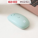 AZKO Ataru Mouse Wireless I330 - Hijau Dusty