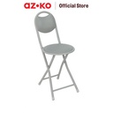 AZKO Soleil Kursi Lipat Padded - Abu-Abu