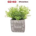 AZKO Arthome 22.8 Cm Bunga Artifisial Wild - Putih