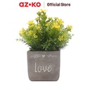 AZKO Arthome 22.8 Cm Bunga Artifisial Wild - Kuning