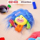 AZKO Ataru Gantungan Kunci Plush Crazy Girl Random key chain penanda kunci serbaguna key ring accessories