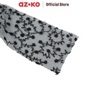 AZKO Ataru Ikat Rambut Pearl Dengan Tille - Putih / Hitam hair tie aksesoris karet rambut cewek iket rambut wanita