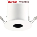 AZKO Krisbow Lampu Downlight Mini Led Pinhole 3 watt Warm White - Putih lampu sorot ceiling light peralatan elektronik lampu plafon