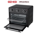 AZKO Kris 28 ltr Air Fryer Oven 800 watt - Hitam Alat Masak Goreng Pembuat Makanan Penggoreng Tanpa Minyak Elektronik Dapur