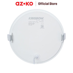AZKO Krisbow Lampu Downligth Slim Inbow Lampu Sorot Ceiling Light Peralatan Elektronik Lampu Plafon